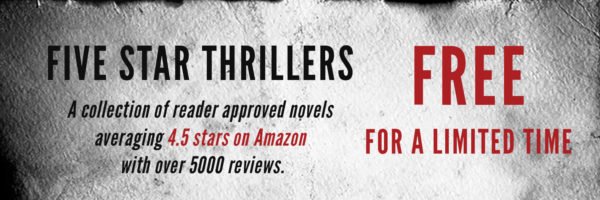16 thrillers. All free. And all rated at least 4.5 stars!