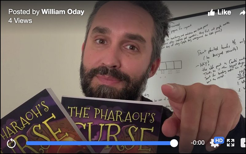 Winners of The Pharaoh’s Curse drawing!